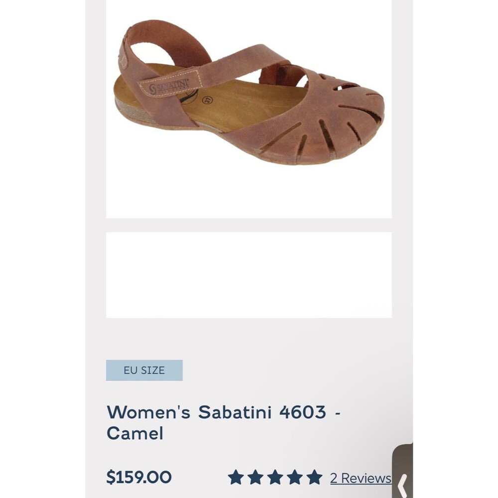 Sabatini Rosso Sandals Sz. 41 New Dark Brown